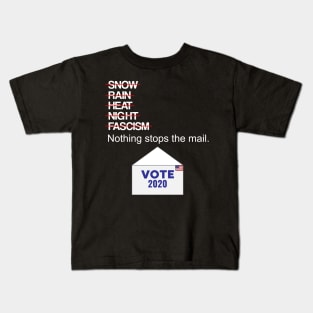 Nothing Stops the Mail - Vote 2020 Kids T-Shirt